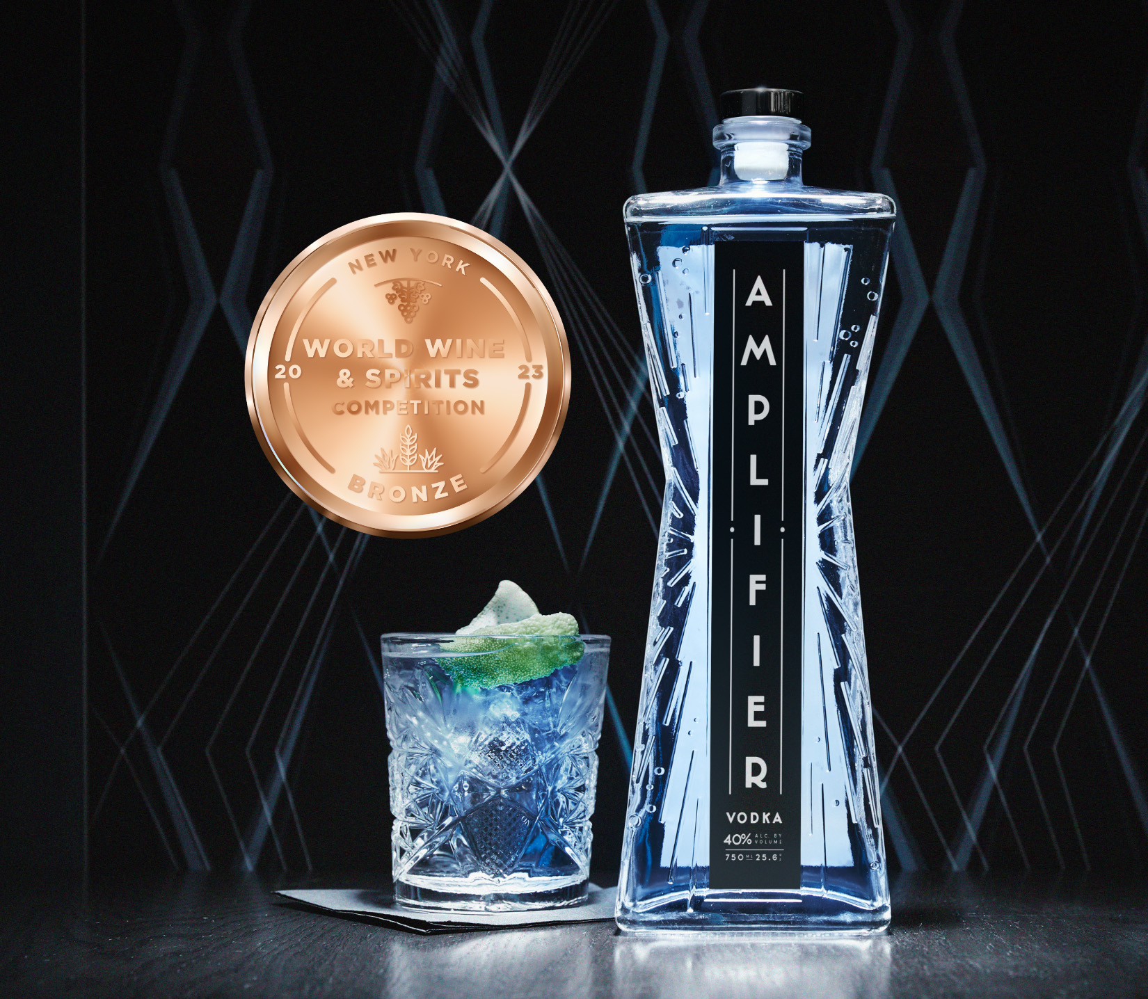 Amplifier Vodka Awarded Bronze at 2023 New York Wine & Spirits Competition.